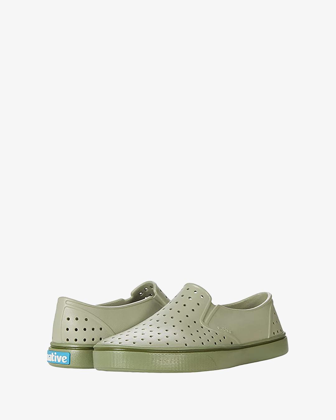 Giày Lười Unisex NATIVE Miles - Elm Green/ Iguana Green/ Rookie Green - 45
