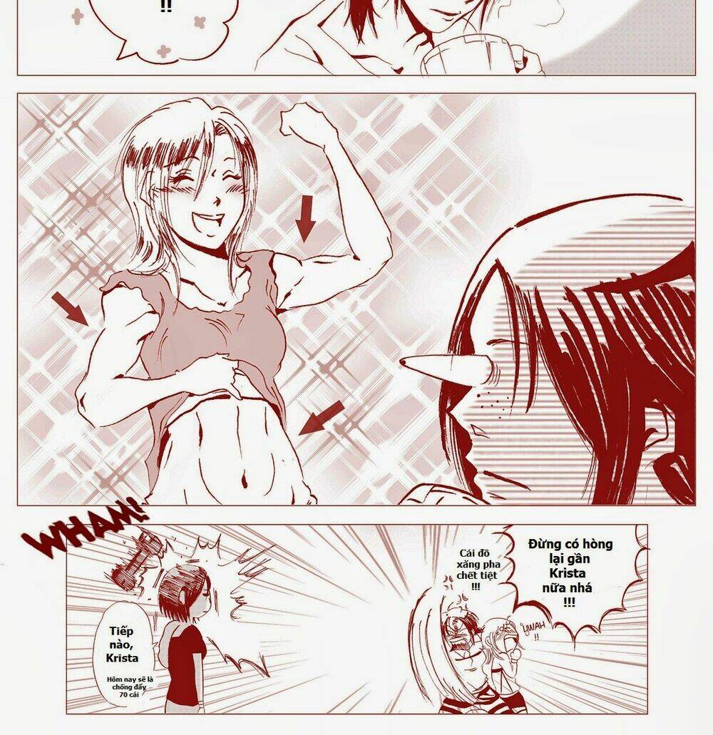 đại chiến titan - những sưu tầm về doujinshi chapter 54 5