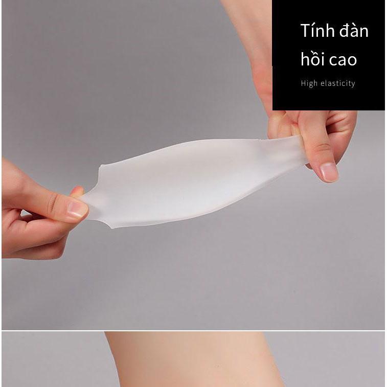 Lót giày độn đế ẩn hình,silicone tăng 3cm chiều cao - Home and Garden