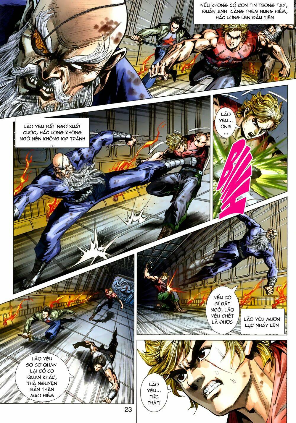 tân tác long hổ môn chapter 387 23