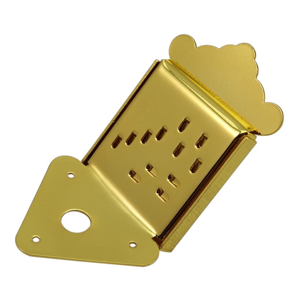 Golden Mandolin Tailpiece Bridge Tail Replacements For Luthiers Biginners
