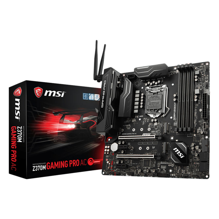 Bo mạch chủ - Mainboard MSI Z370M Gaming Pro AC