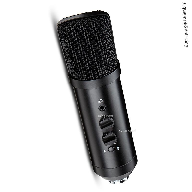 Micrô USB thuận lợi nhất điện thoại di động máy tính ghi âm video hội nghị bằng giọng nói trò chơi micrô trực tiếp Micrô máy tính để bàn USB