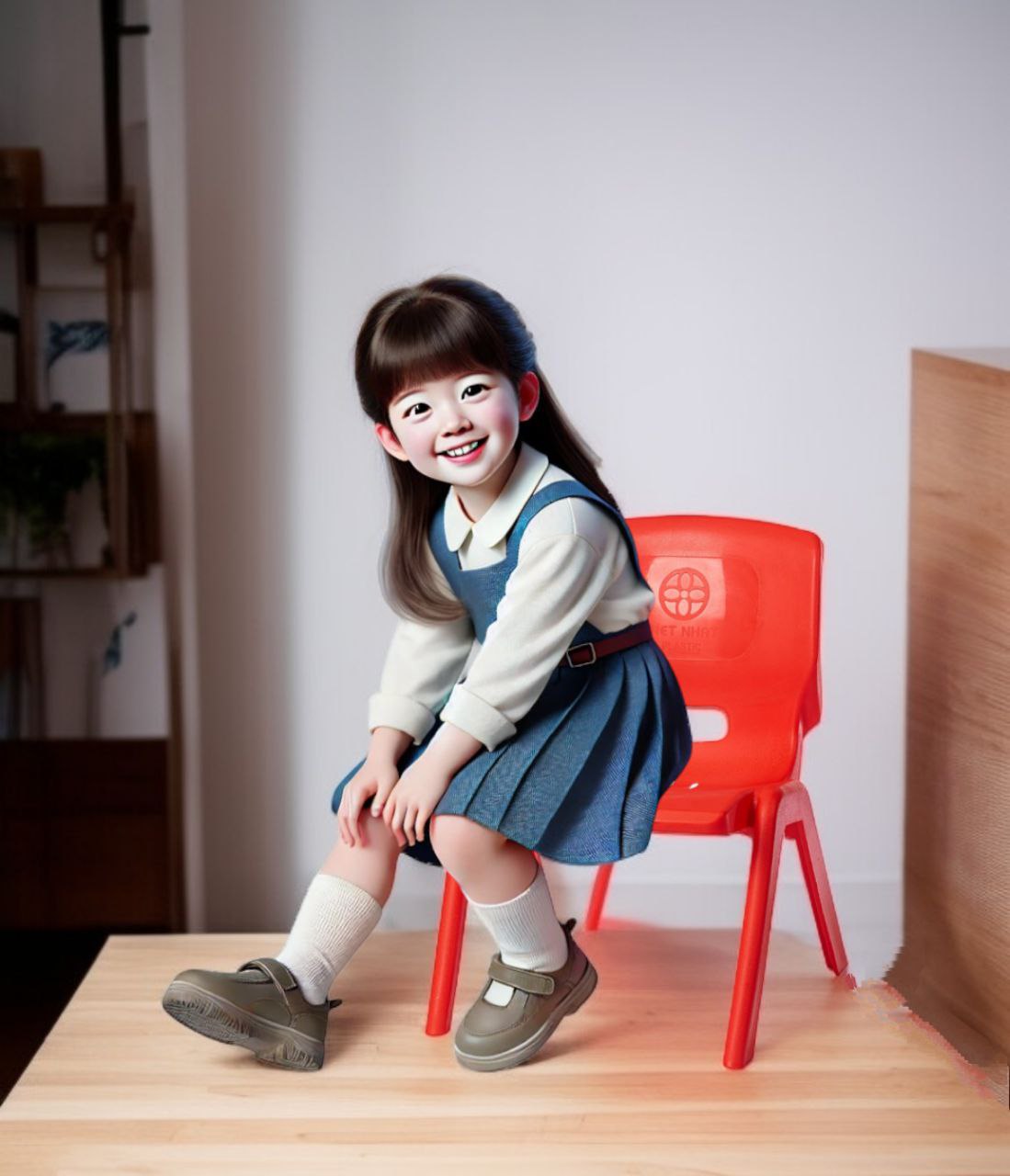GHẾ TỰA MẪU GIÁO CAO CẤP - CHẮC CHẮN - AN TOÀN - TIỆN LỢI
