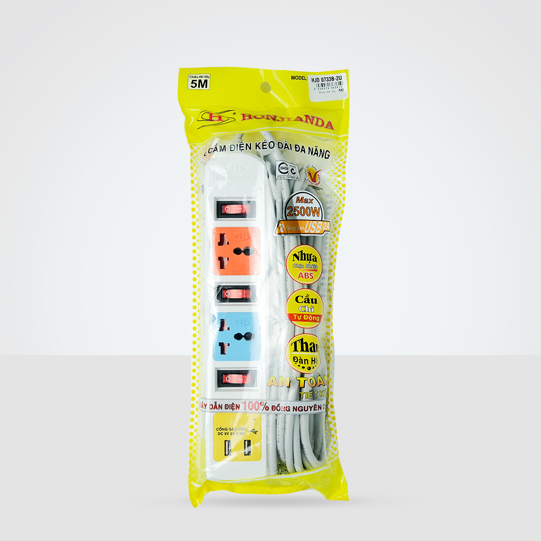 Ổ CẮM ĐIỆN HONJIANDA HJD-0733B