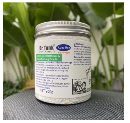 Bột vệ sinh bể cá Dr.Tank xử lý và vệ sinh bể cá siêu việt