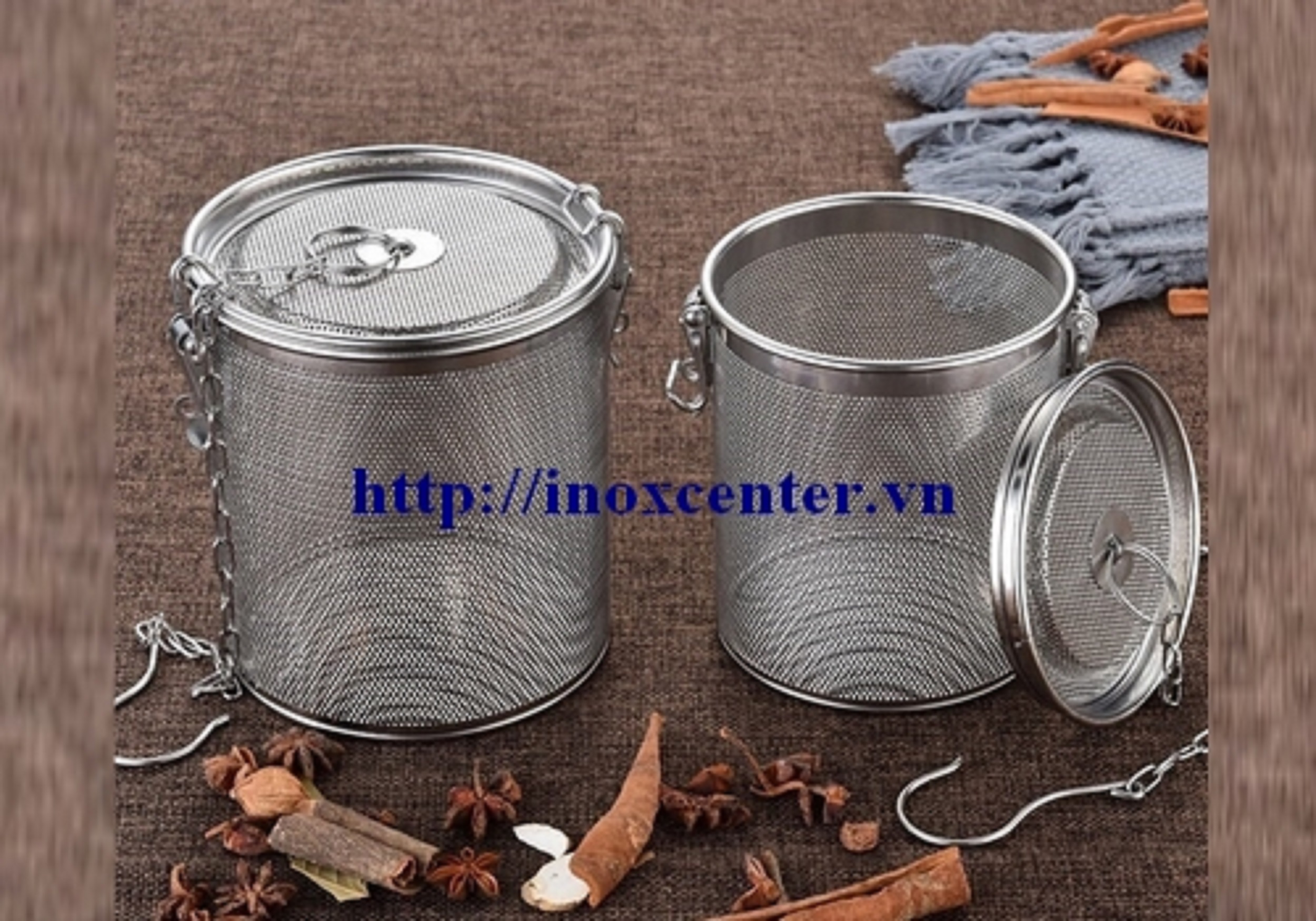 DỤNG CỤ LỌC GIA VỊ INOX