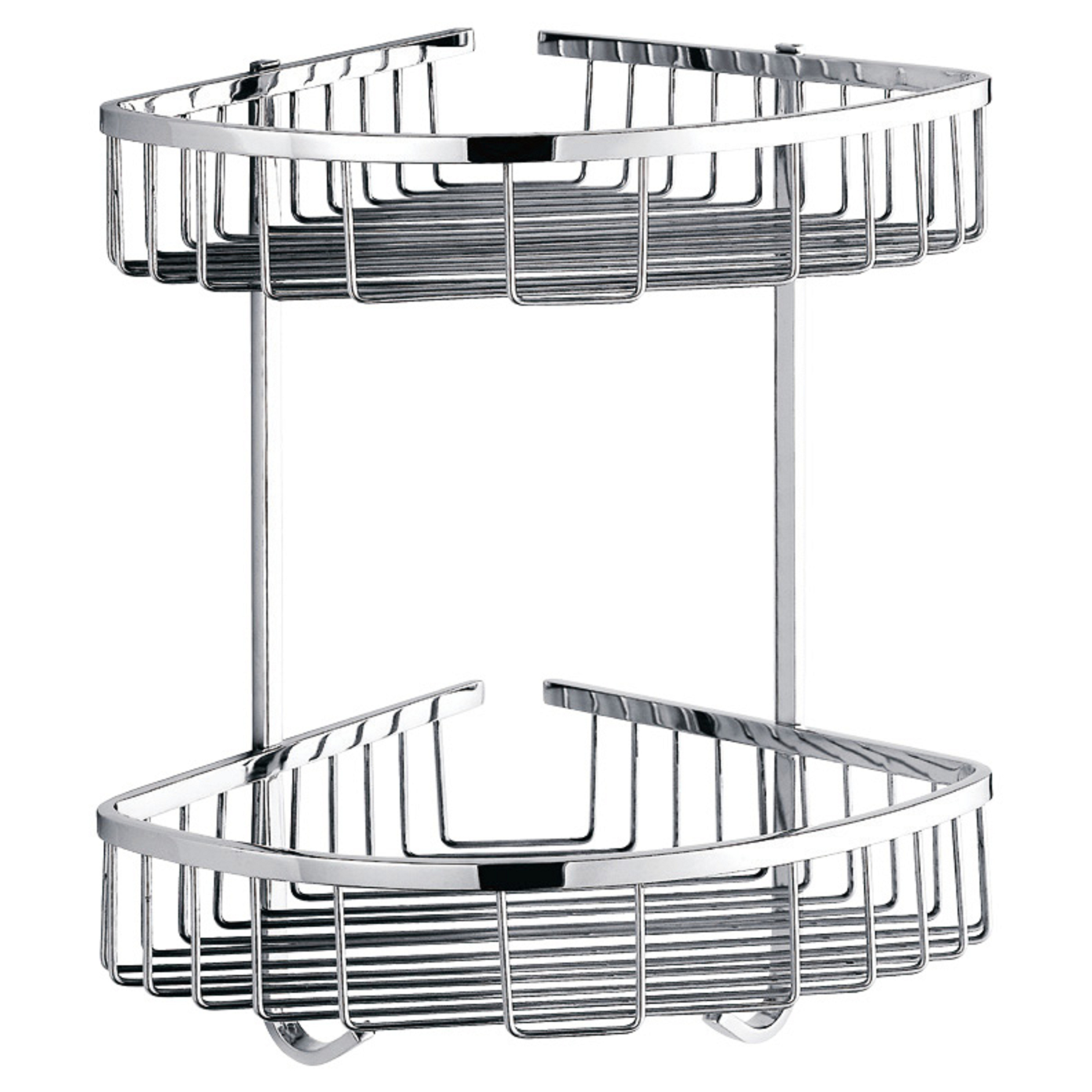 KỆ GÓC HAI TẦNG NHÀ TẮM INOX 304