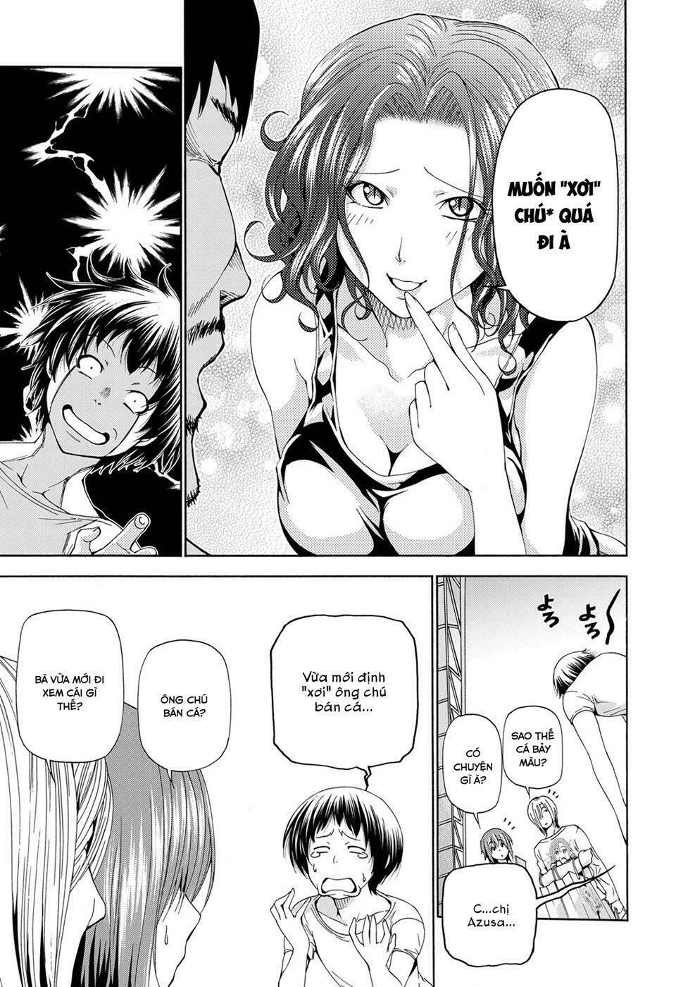 cô gái thích lặn - grand blue chapter 18 7