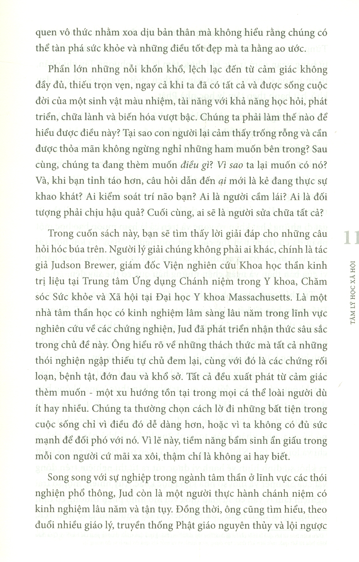 Tâm Lý Học Xã Hội - ĐI TÌM CHẤT GÂY NGHIỆN TRONG NỖI ĐAU CON NGƯỜI