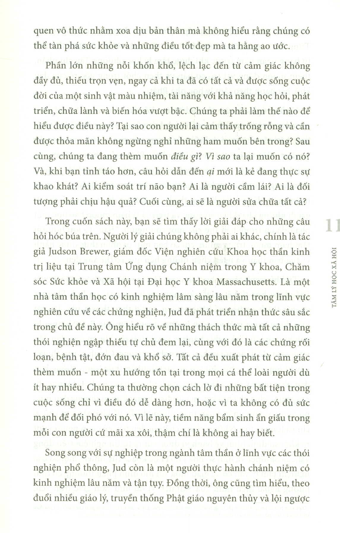 Tâm Lý Học Xã Hội - ĐI TÌM CHẤT GÂY NGHIỆN TRONG NỖI ĐAU CON NGƯỜI