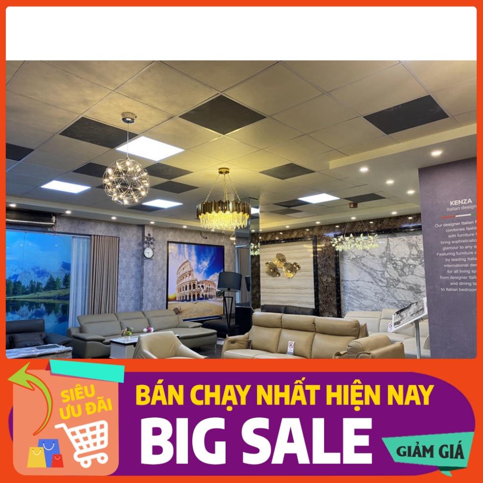 Đèn chùm pha lê loại tròn và hình chữ nhật phong cách hiện đại trang trí nội thất sang trọng