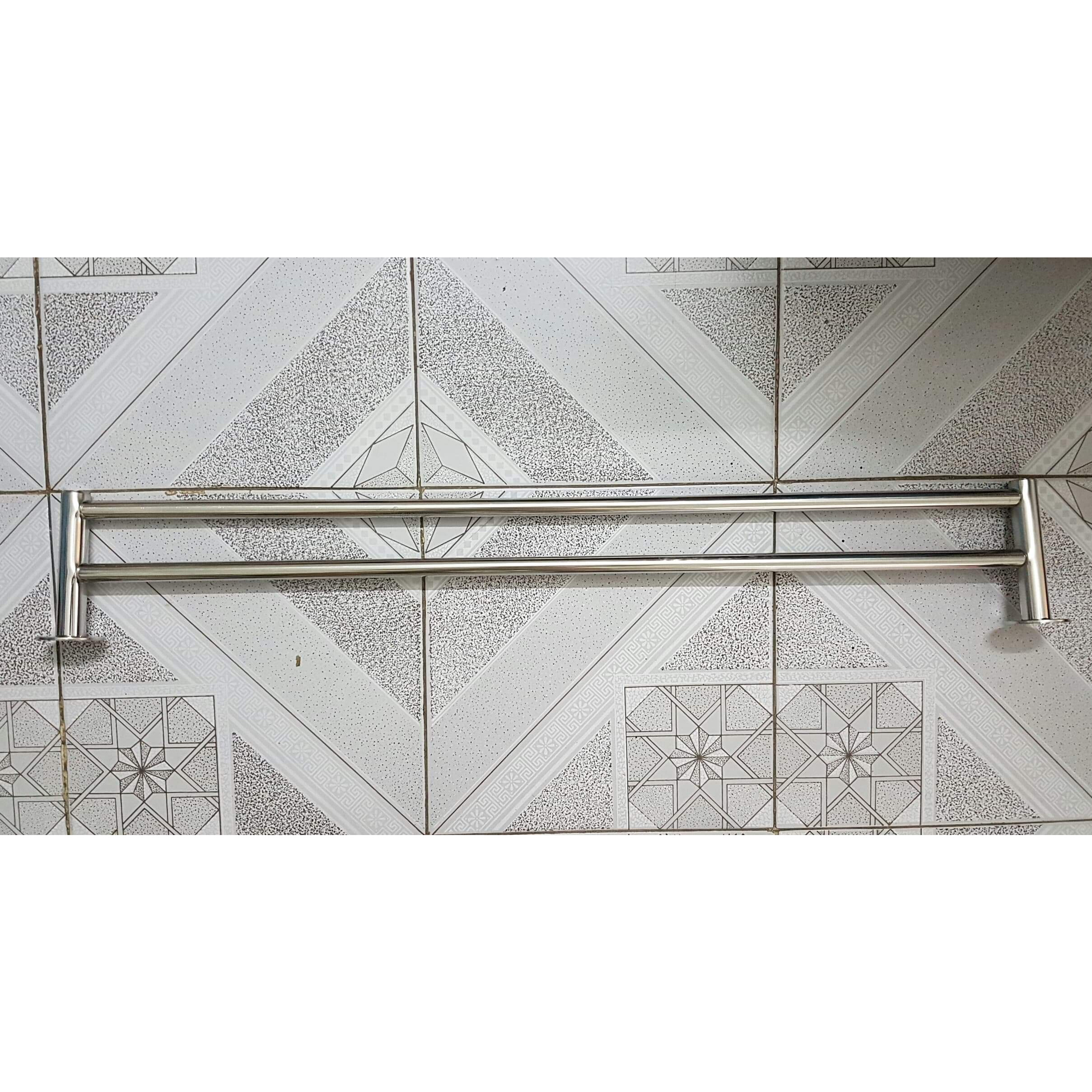 Máng khăn đôi inox 304