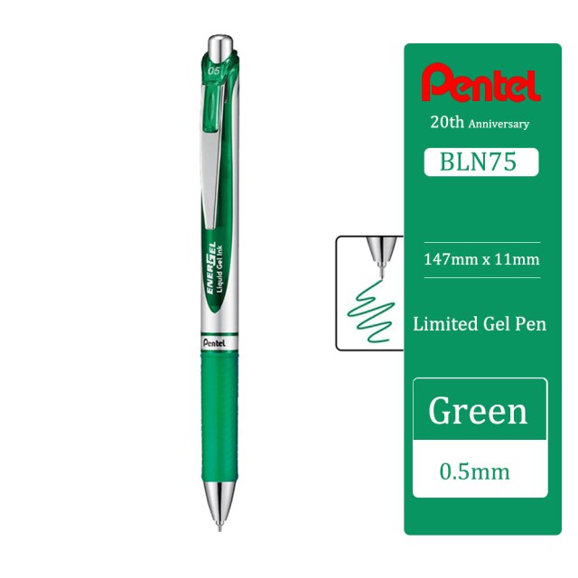 Bút Ký Nhật Bản Pentel Energel BLN75 / BL77 / BL80 ngòi 0.5 0.7 1.0