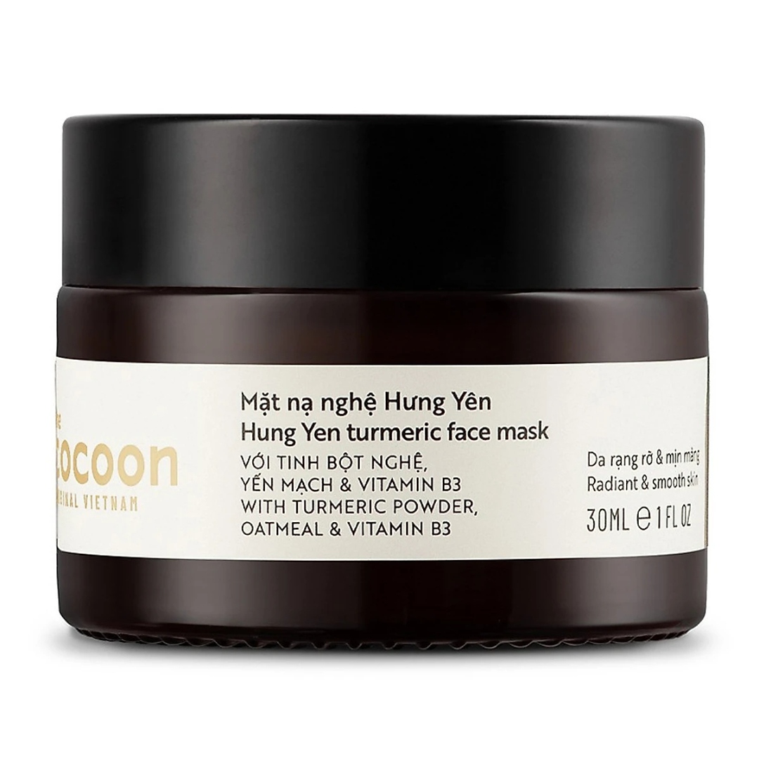 Mặt nạ nghệ Hưng Yên Cocoon giúp da mềm mịn đều màu 30ml - Thanh Mộc Hương Hà Tĩnh