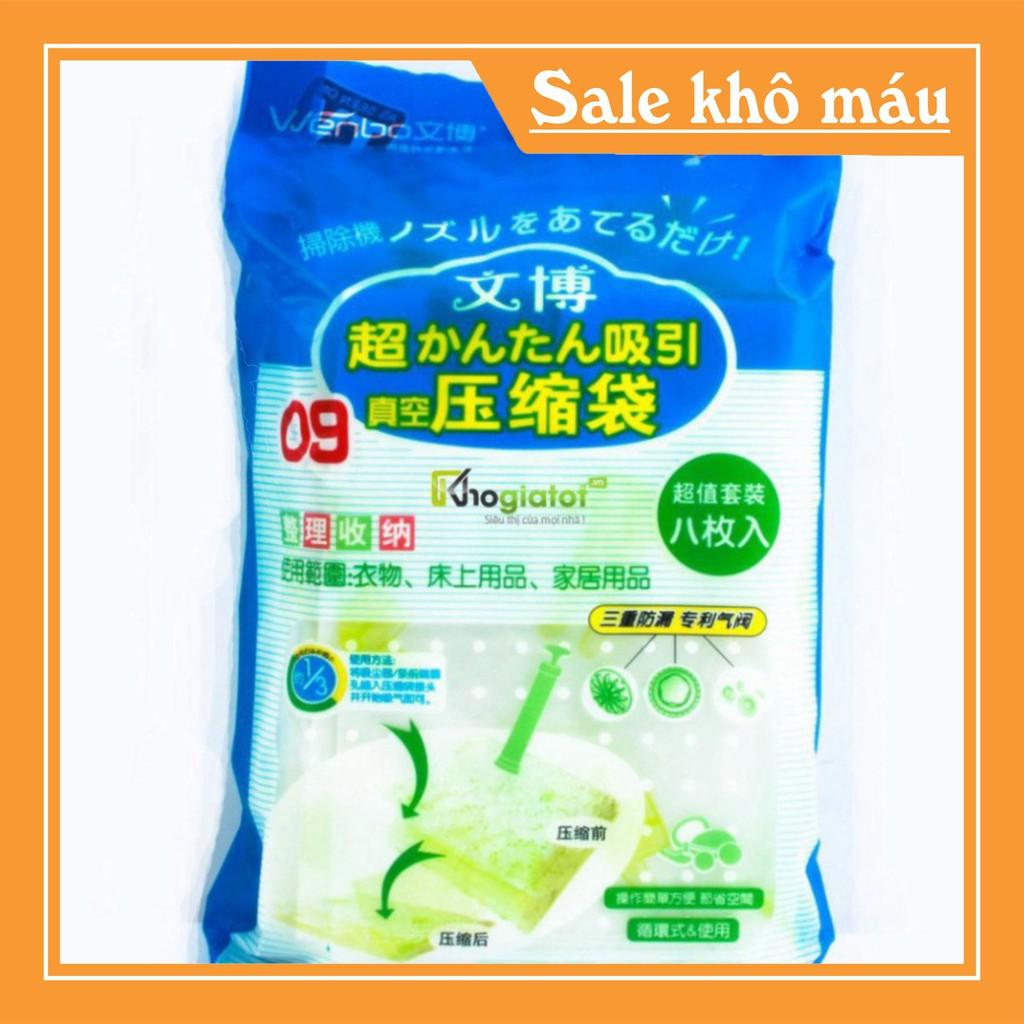TÚI HÚT CHÂN KHÔNG CẤT CHĂN MÀN QUẦN ÁO