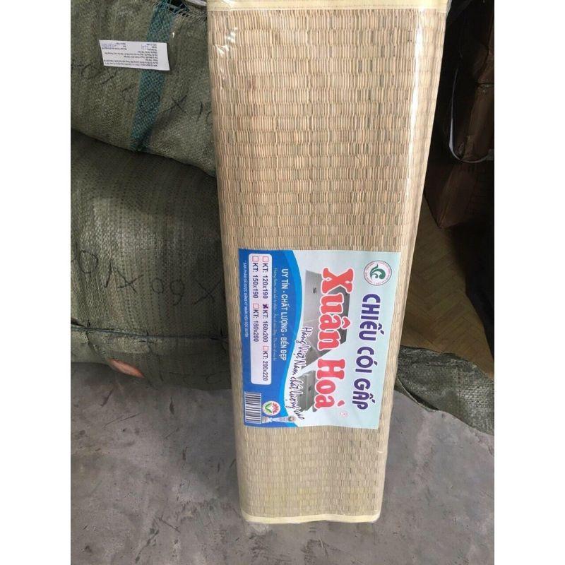 Chiếu cói Xuân Hoà gập đôi 1.2m/1.4m/1.5m/1.6m/1.8m/2m