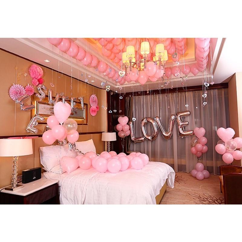 SET DÂY VÀ TIM TRANG TRÍ BUỘC ĐUÔI BÓNG