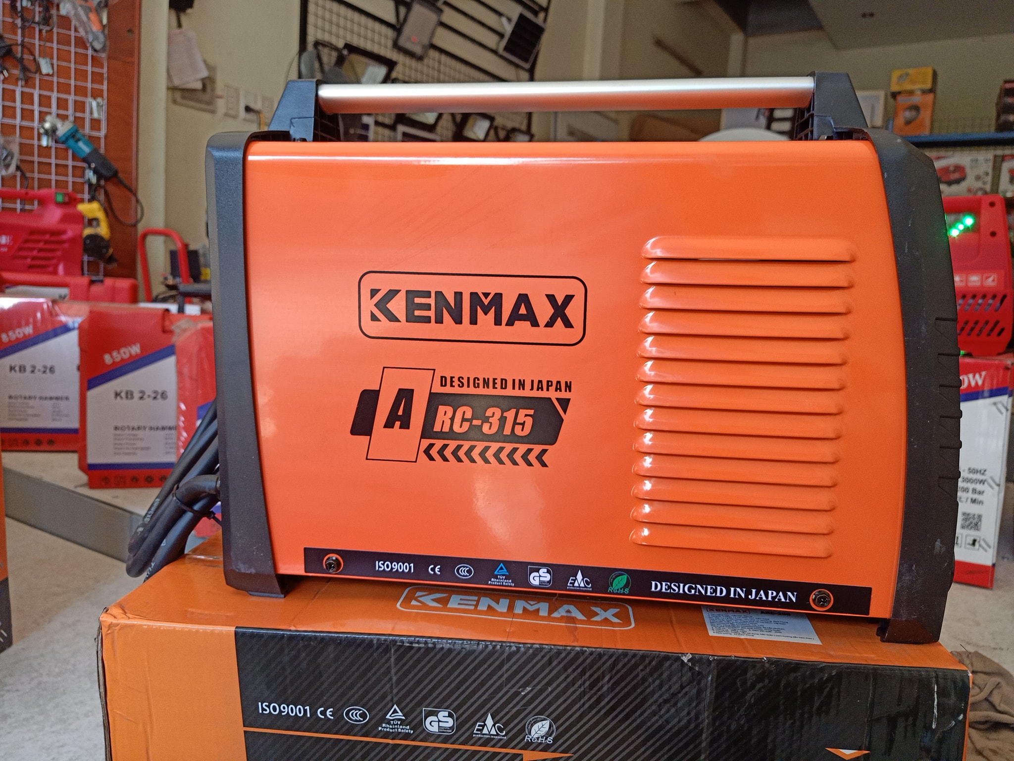 Máy hàn điện tử 1.6-5.0 ly ( chuyên hàn que 5 ly) Kenmax ARC-315- Hàng chính hãng