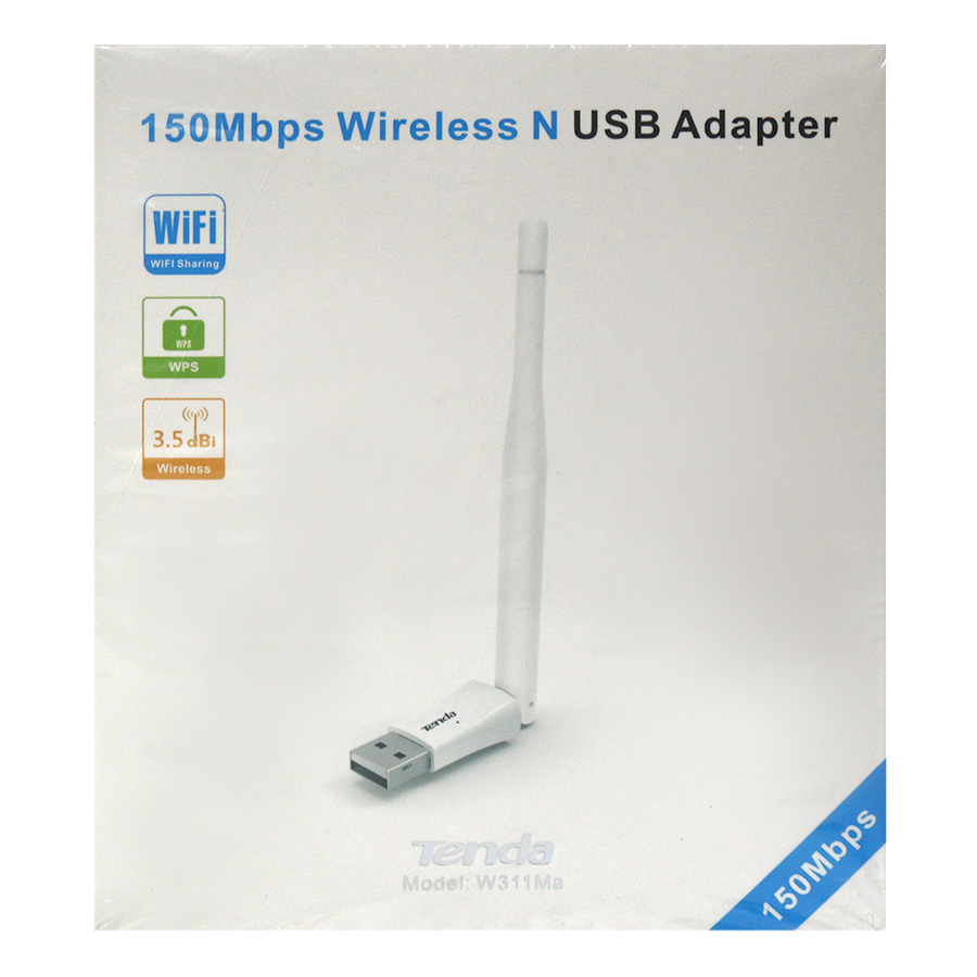 USB Thu Wifi Tenda W311Ma - 150Mbps - Hàng Chính Hãng