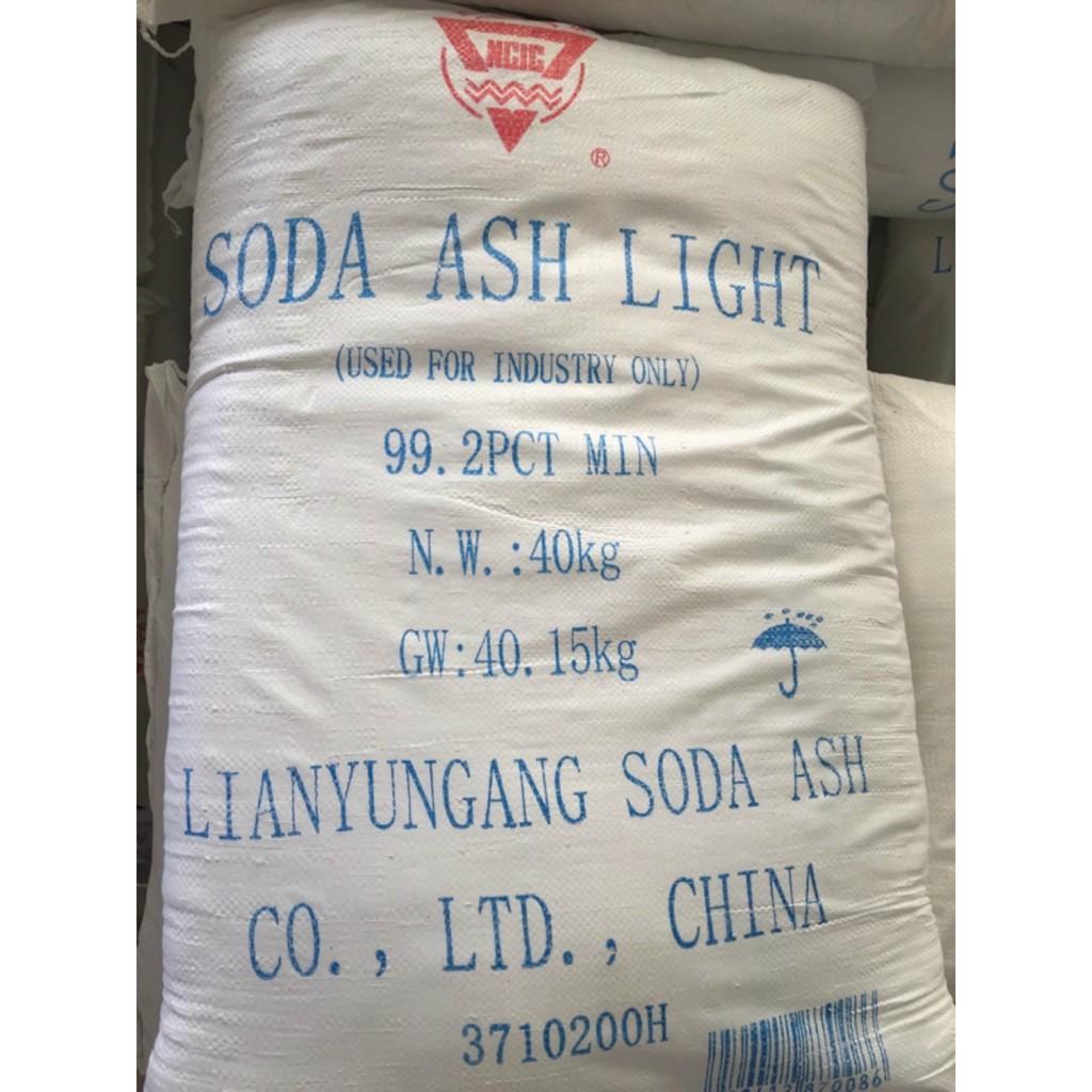 Soda Ash Light NA2CO3 99,2% Trung Quốc (Bao 40kg)