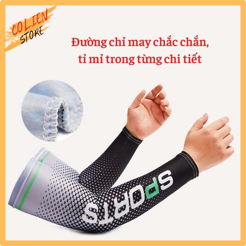 Găng Tay Thể Thao Chống Nắng, Tia UV Cao Cấp Thun Lạnh Co Giãn Tốt, Thoáng Mát, Thấm Hút Mồ Hôi Tốt, Cho Bạn Cảm Giác Dễ Chịu Khi Đi Dưới Trời Nắng Nóng