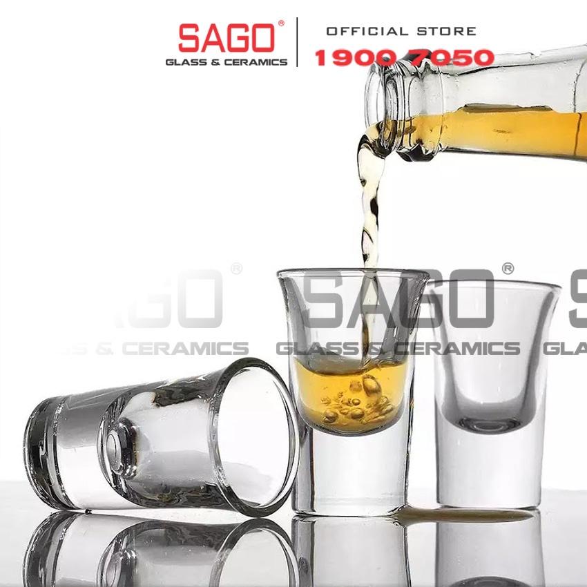 Ly Thủy Tinh Nhí King Dealay Shot Glass 15ml | Tùy Chọn Mẫu ly Thủy tinh Shot