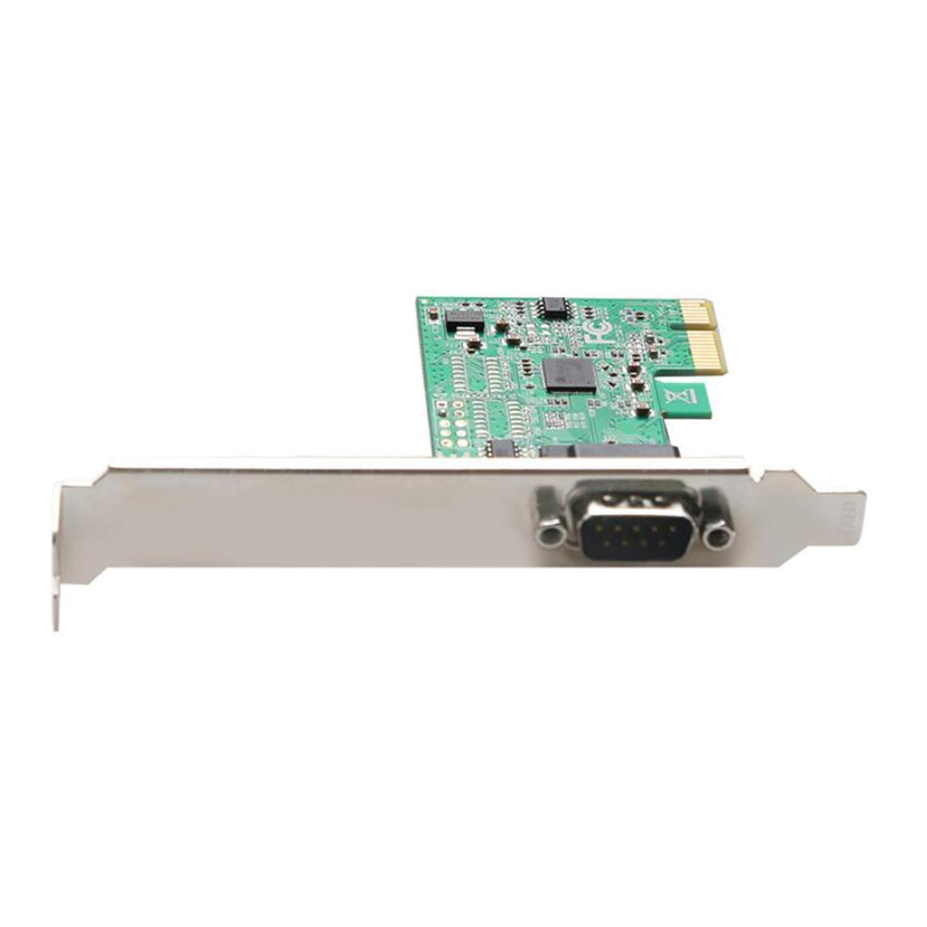 PCI-E Express To DB9 Serial Port RS232 Express Controller Converter Transfer