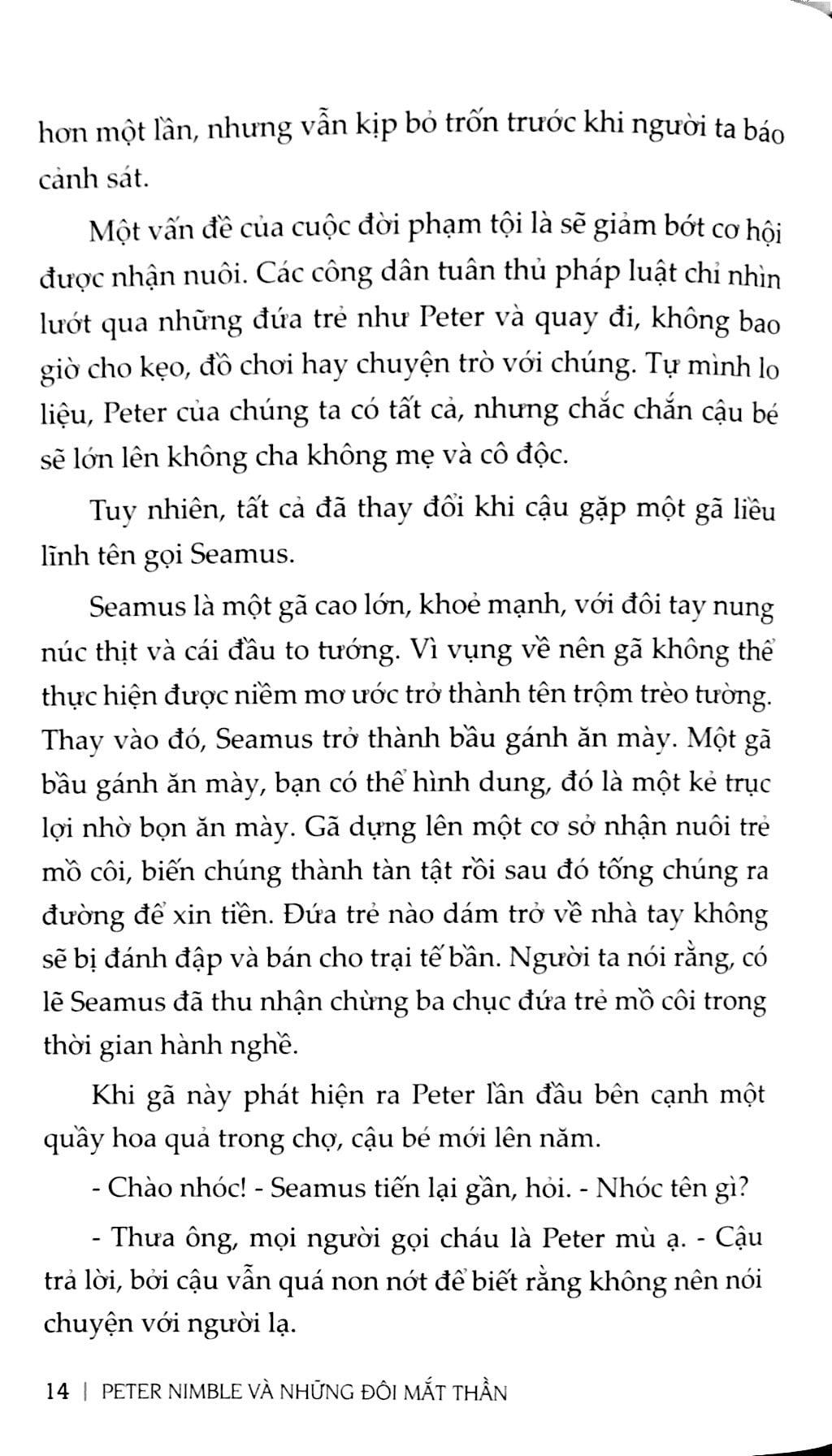 Sách Peter Nimble &amp; Những Đôi Mắt Thần