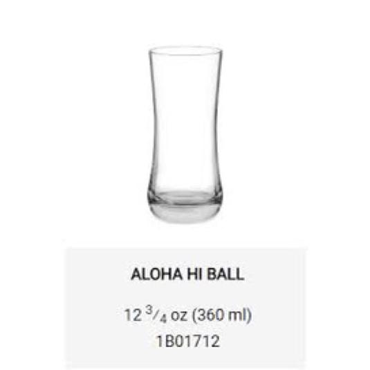 Bộ 6 Cốc Thuỷ Tinh Aloha Hi Ball Ocean Thái Lan