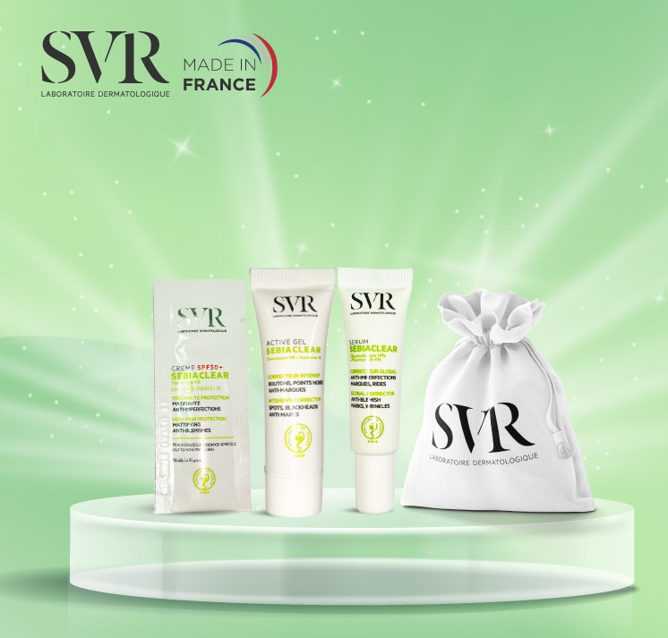 Bộ Quà Tặng SVR Chăm Sóc Da dầu, da dễ bị mụn 7ml