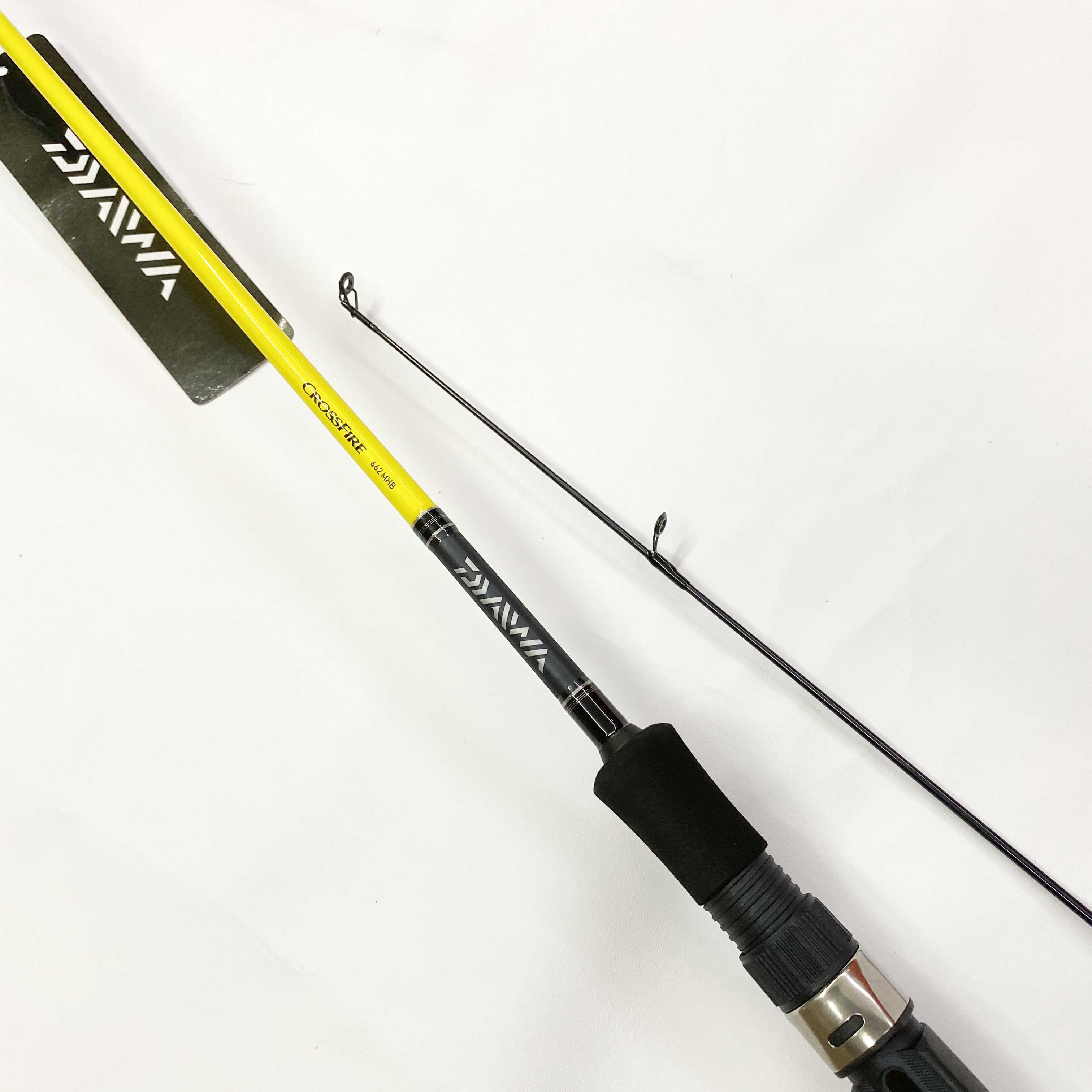 Cần câu cá Daiwa Crossfire 1m98 cần lure máy ngang 662 MHB-SD