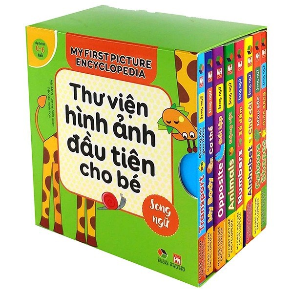Bộ Sách Thư Viện Hình Ảnh Đầu Tiên Cho Bé