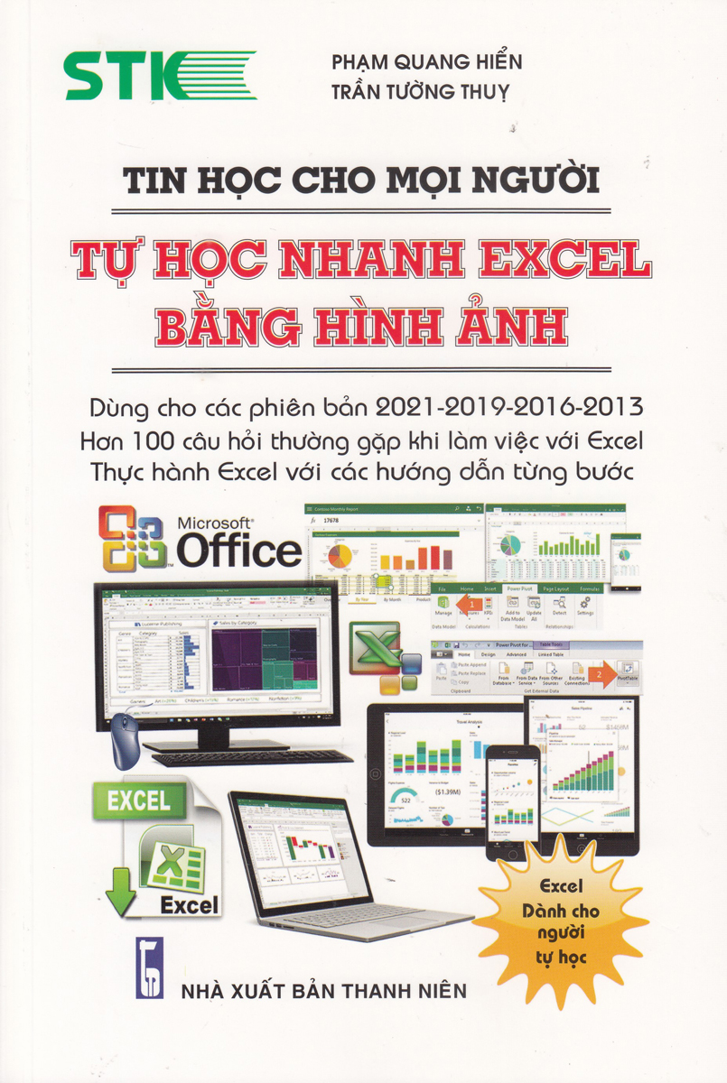 Tin Học Cho Mọi Người - Tự Học Nhanh Excel Bằng Hình Ảnh _STK