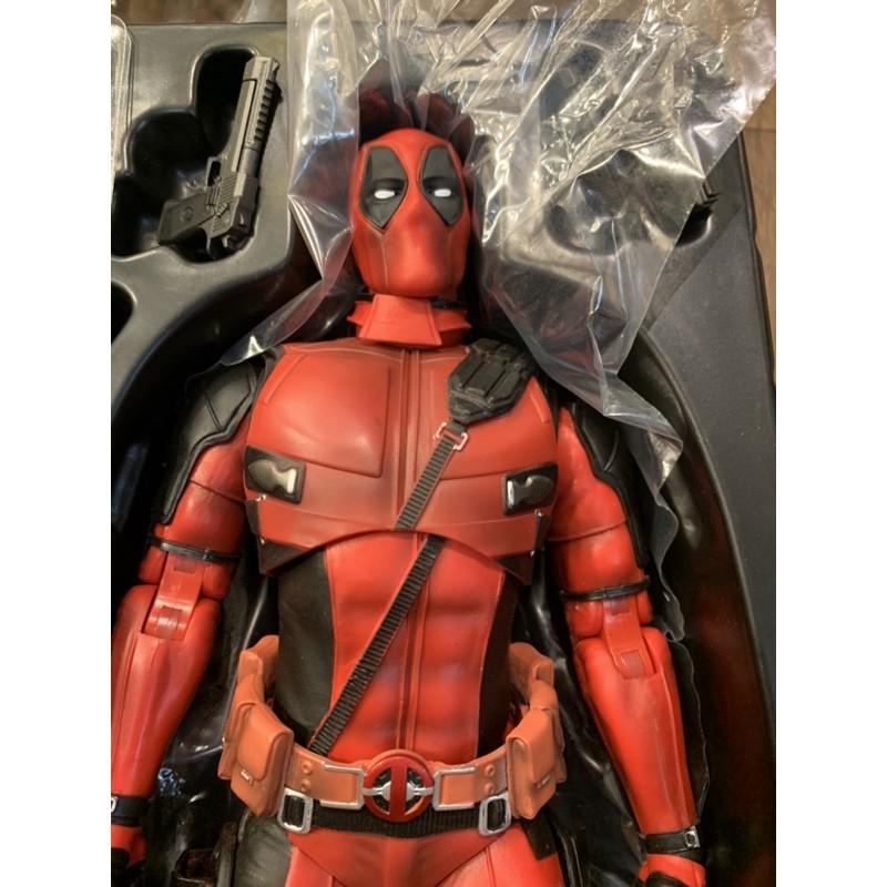 (Hot mới về ) Mô Hình Deadpool X-men khớp di chuyển nặng 1.3Kg màu đỏ đậm rất nét to hơn trong ảnh 30Cm