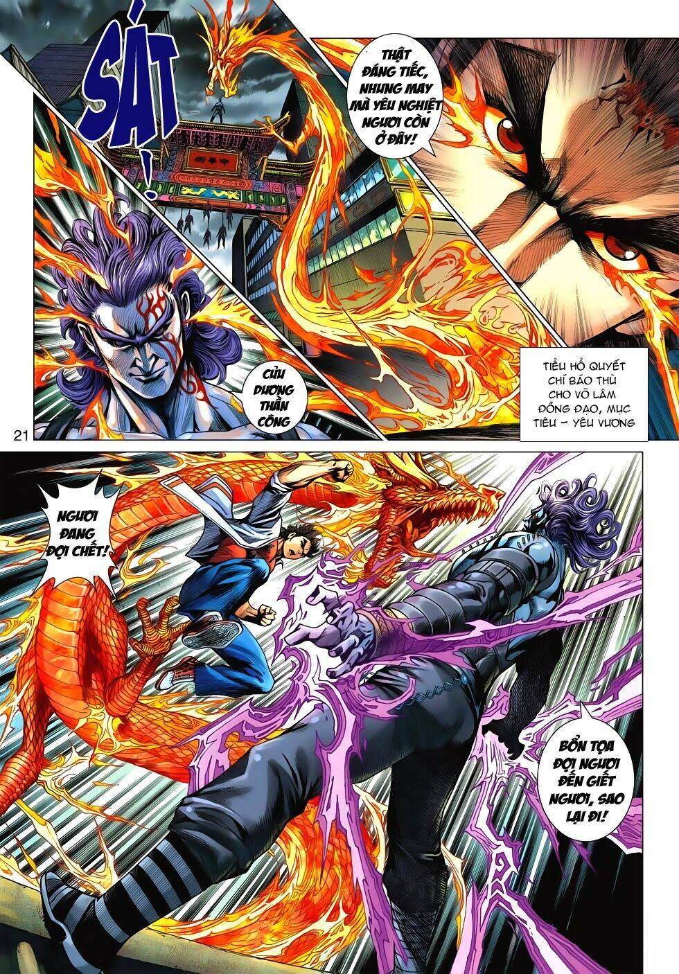 tân tác long hổ môn chapter 625 21