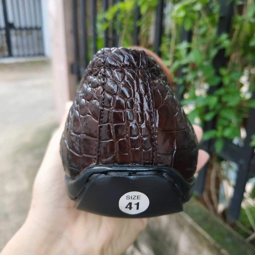 Giày Lười/mọi nam Da Chân Cá Sấu Đẹp Khó Cưỡng!
