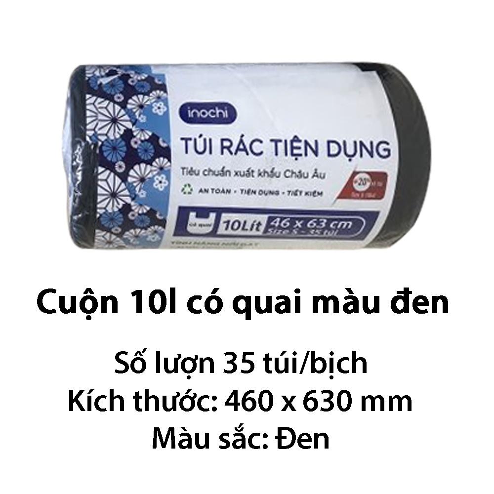 Túi Rác Tự Huỷ có mùi thơm chanh và lavender tiện dụng Soji Dạng Cuộn Màu Đen giúp nhà trở nên gọn gàng sạch