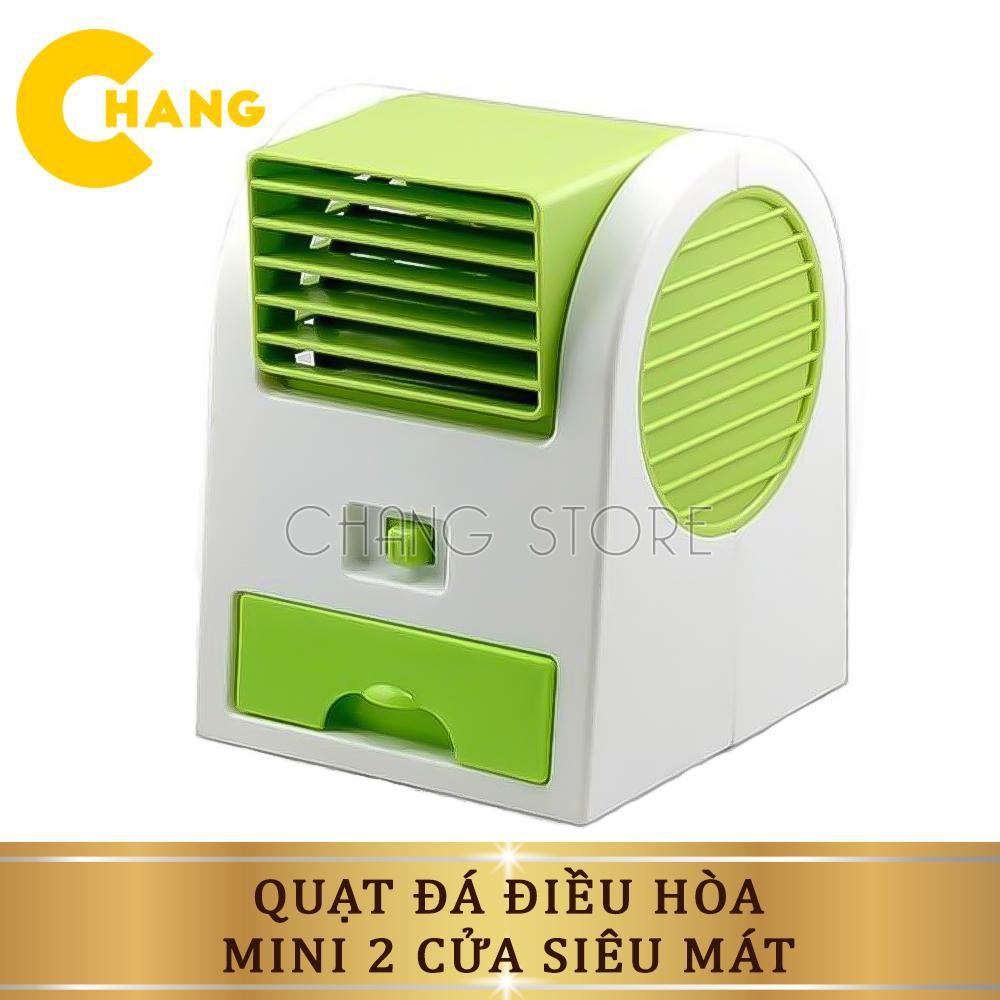 Quạt Đá Mini 2 Cửa - Quạt Điều Hòa Mini 2 Cửa Siêu Tiện Lợi Cho Mọi Nhà