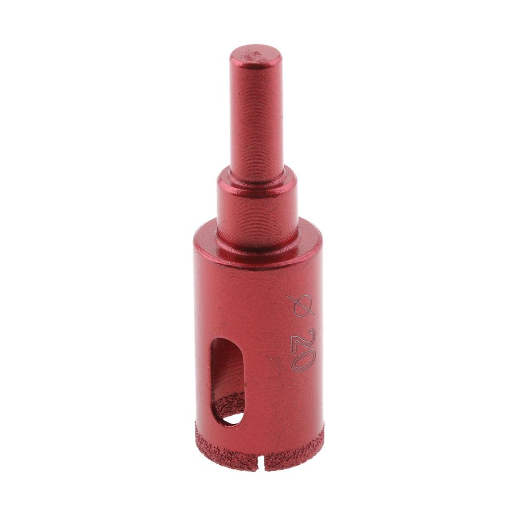 2pcs Diamond Tool Drill Bit Set Glass Ceramic Marble Tile 22 & 20mm