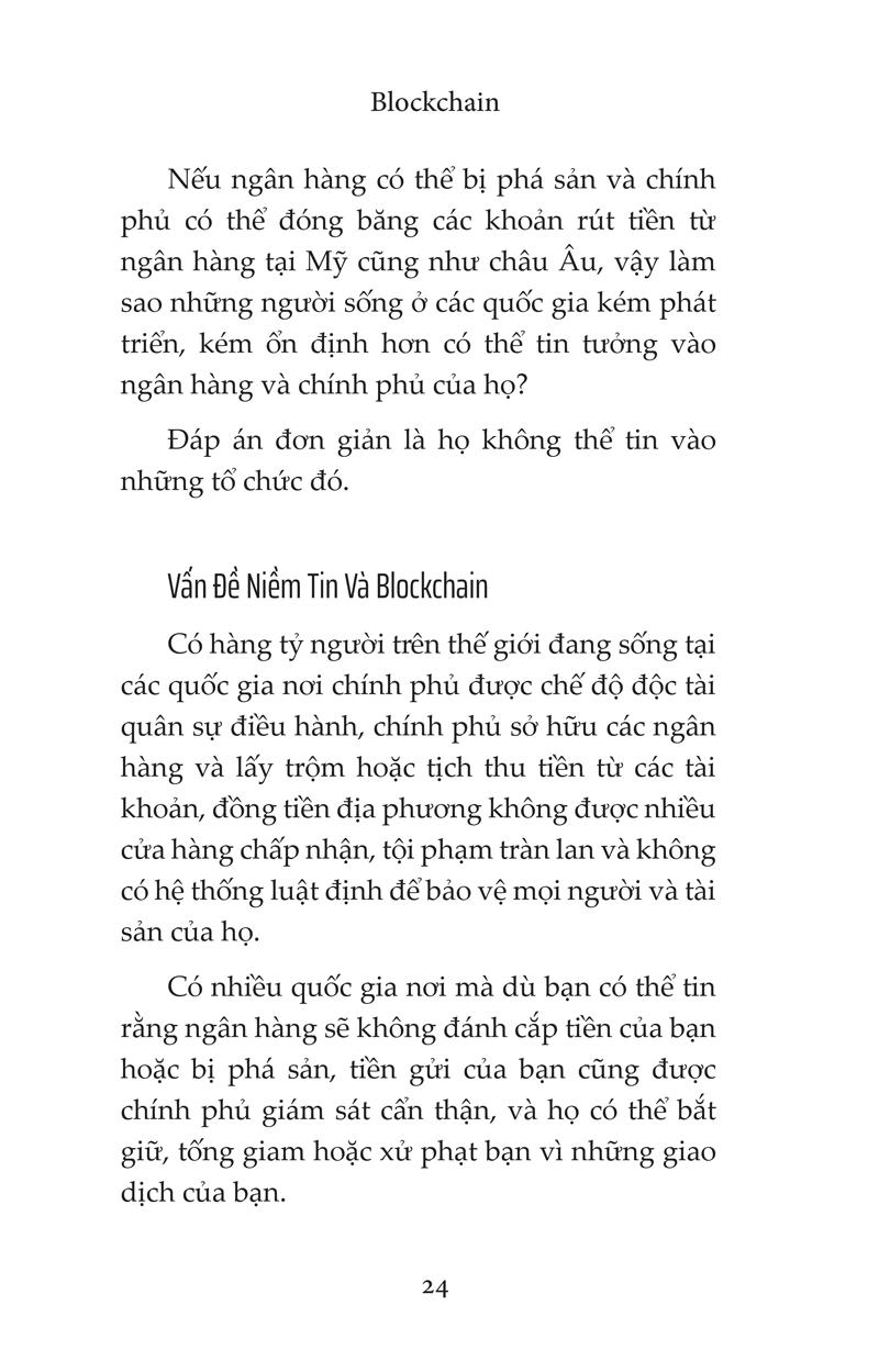 Blockchain - Bản Chất Của Blockchain, Bitcoin, Tiền Điện Tử, Hợp Đồng Thông Minh Và Tương Lai Của Tiền Tệ