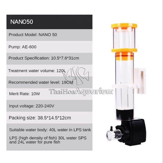Lọc cá biển, bể hải sản Protein Skimmer AE-Nano 50 và Skimmer AE-Nano 70