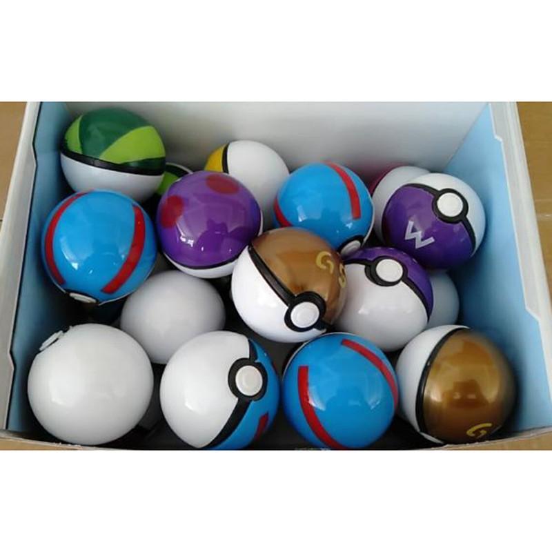 Set 16 bóng pokemon 5.5cm chứa mô hình và quà tặng