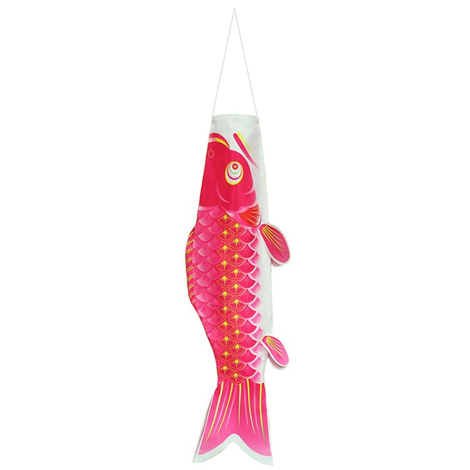 Japanese Carp Windsock Decorative Flag for Sushi Bar Restaurant Izakaya Room