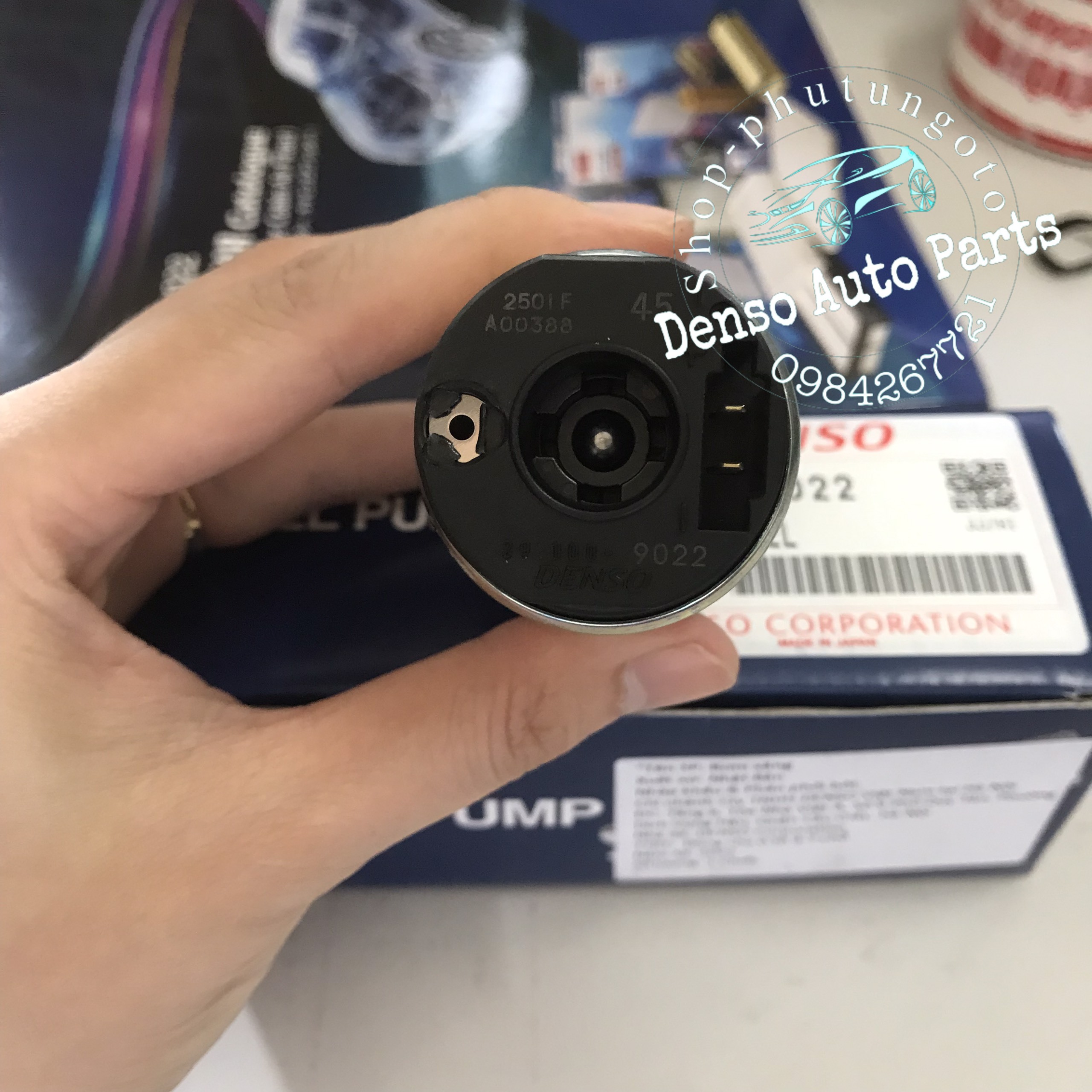 Bơm xăng Toyota innova, fortuner, hilux chính hãng Denso 291000-9022