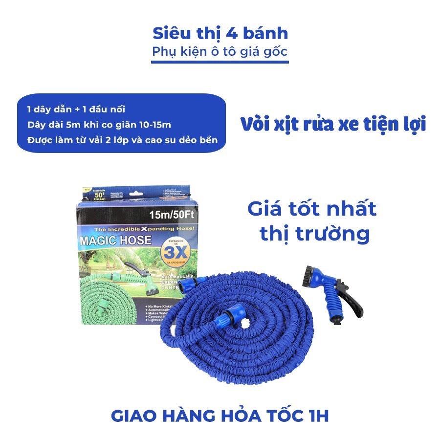 Vòi phun nước giản nở 30 mét - Vòi tưới cây - Vòi rửa xe