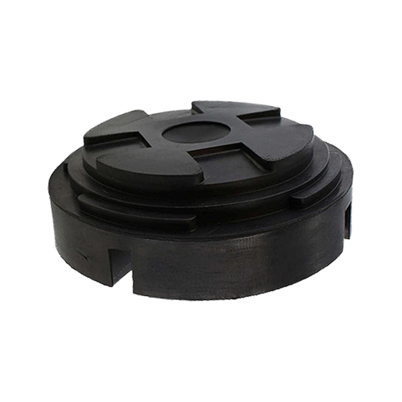 Jack Rubber Pad Jack Stand Pad Floor Jack Adapter Support Block Universal Frame Rail Protector Round Slotted Anti Slip Jacking Pad