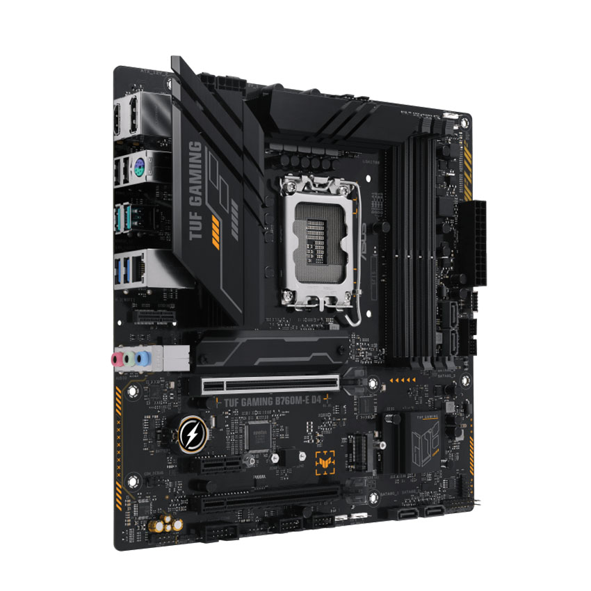 MainBoard ASUS TUF Gaming B760M-E DDR4 | Intel B760 | LGA 1700 | M-ATX | 4 Khe RAM - Hàng Chính Hãng