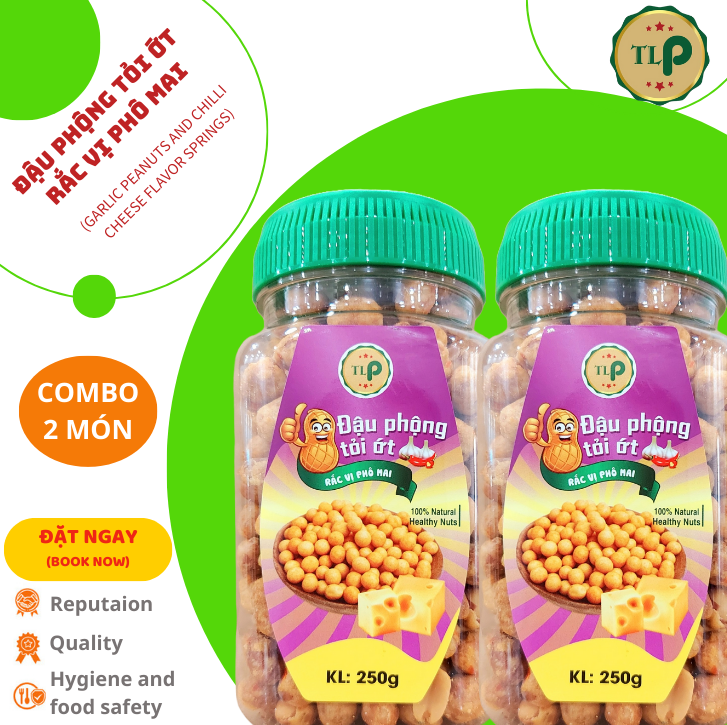 COMBO 5 LOẠI ĐẬU TÂN LỘC PHÁT - MỖI HŨ 250G