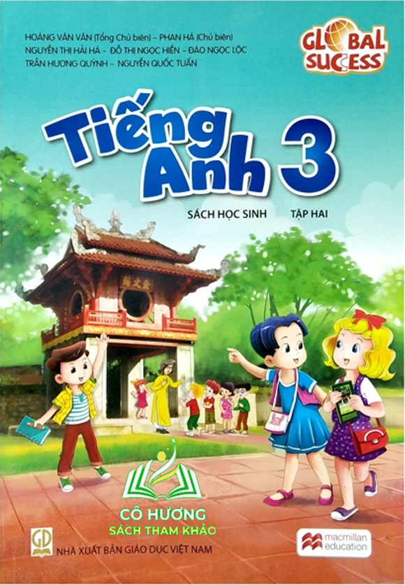 Sách Tiếng Anh 3 - Global Success - Tập 1+2- Sách Bài Học